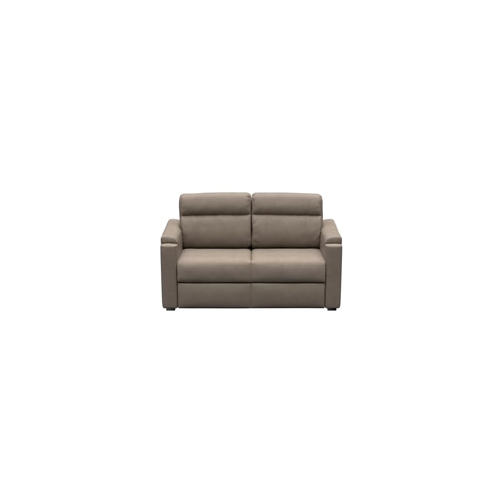 Thomas Payne Signature Heritage Series 62" Driftwood RV Clickback Sleeper Sofa with Automatic, Adjustable Fold-Out Legs, Four Reclining Positions, Easy Transition - 2024044222